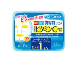 CLEAR TURN essence mask VitaminC 30Sheet