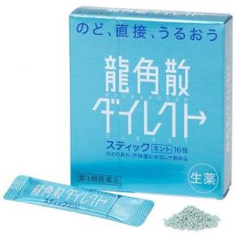 【Ryukakusan】 Direct stick mint flavor 16P