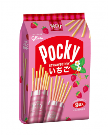 Glico 固力果 Pocky 草莓棒 9袋入 122.4g