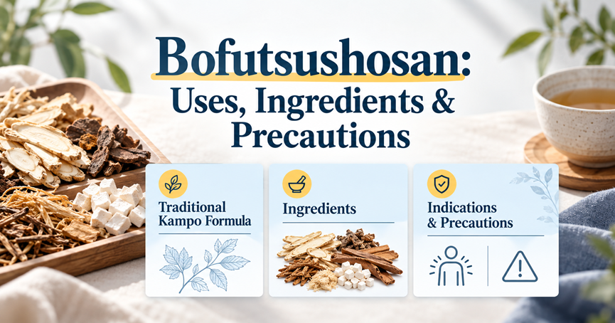 What is the function of Bofutsushosan? Explain efficacy, selection method and precautions