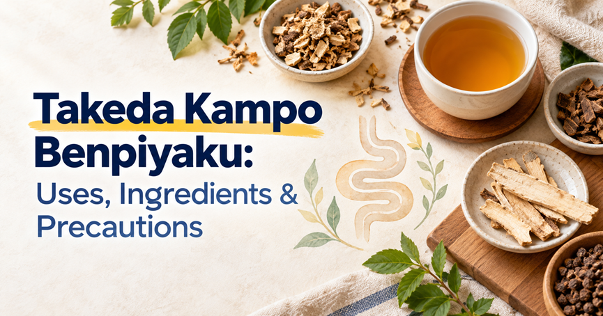 What are the characteristics of Takeda kampo benpiyaku? Detailed Description of Ingredients, Usage, and Recommendations