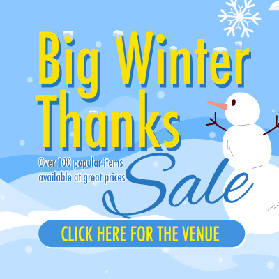 Big Winter Thanks Sale